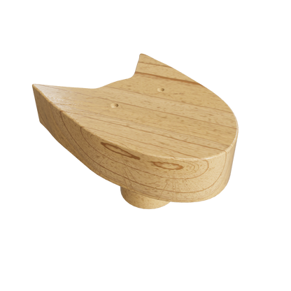 Dog Wooden Knob