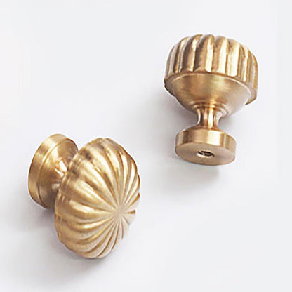 Radial Knob Knob 25mm / Gold / Brass - M A N T A R A