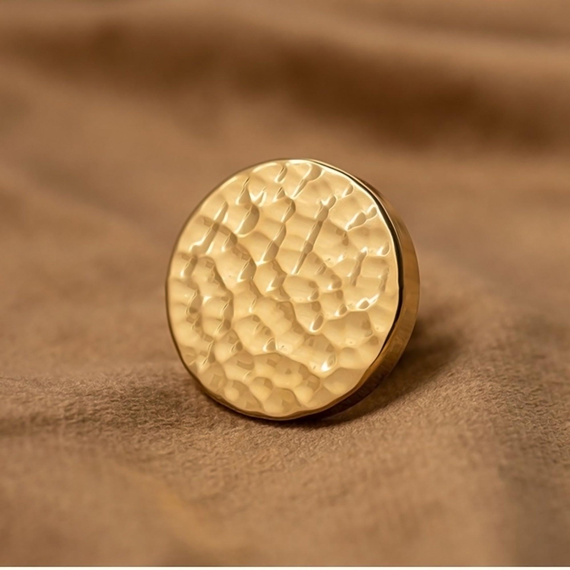 Radiant Bloom Knob Knob 25mm / Gold / Brass - M A N T A R A