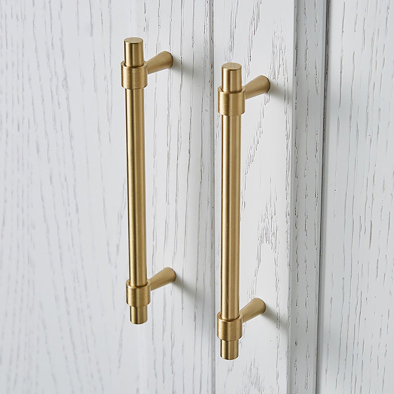 Seraphine Handle Handles 50mm (Thin Stem) / Gold / Brass - M A N T A R A