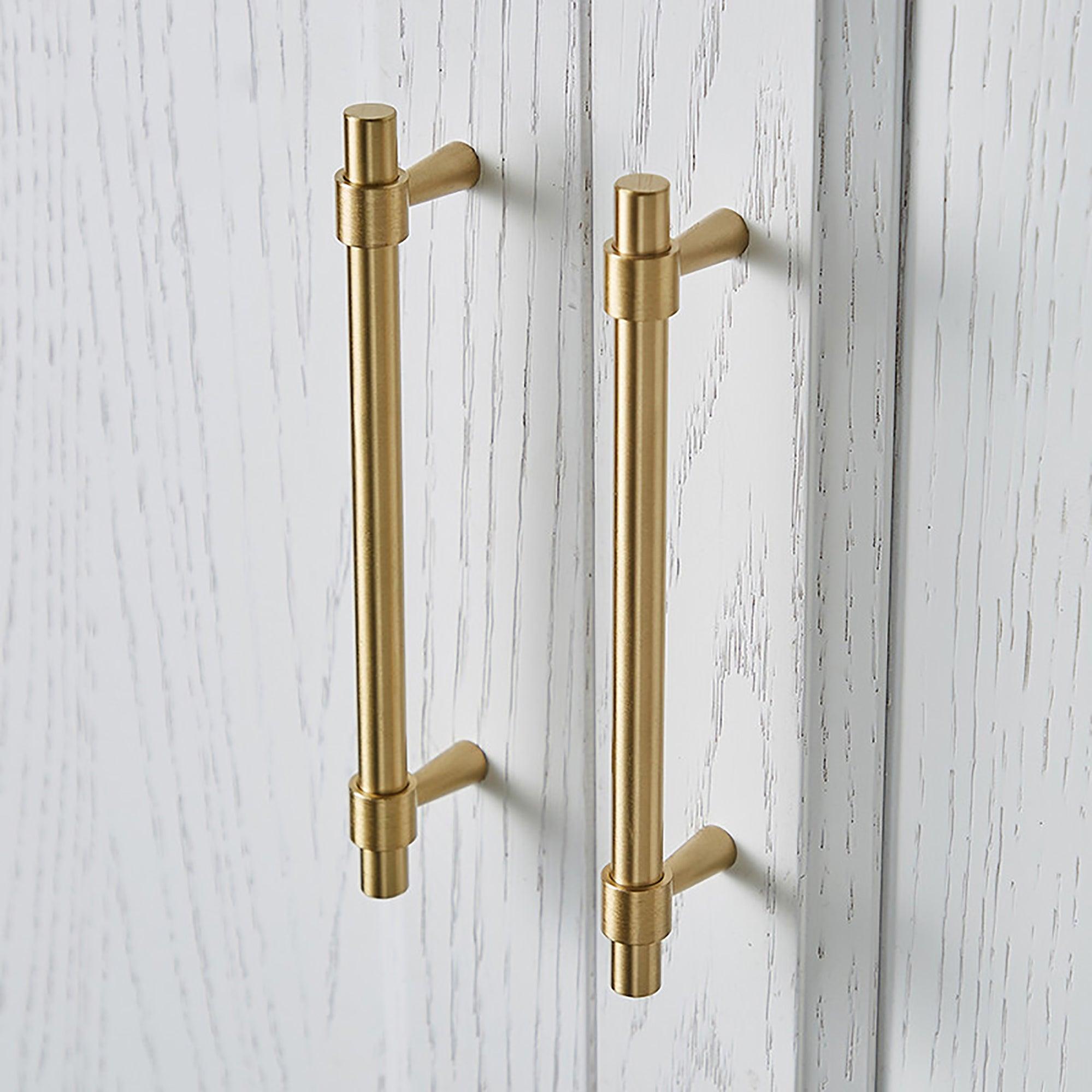 Seraphine Handle Handles 50mm (Thin Stem) / Gold / Brass - M A N T A R A