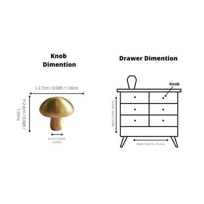 Shroom Knob - M A N T A R A