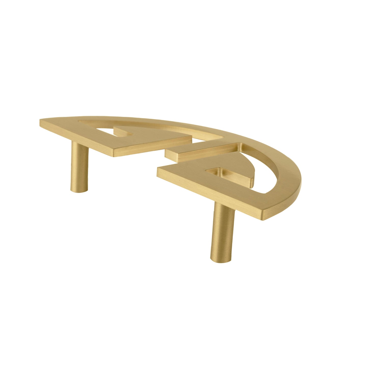 Toltec Handle Handles 100mm / Gold / Brass - M A N T A R A