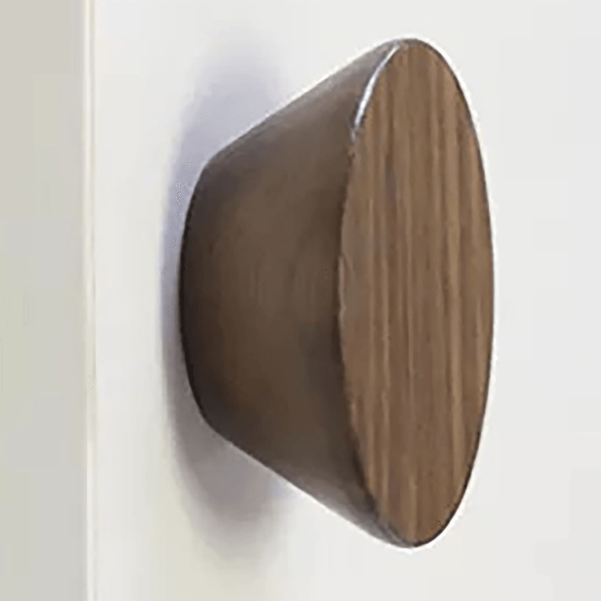 Pedestal Knob Knob 50mm / Brown / Wood - M A N T A R A